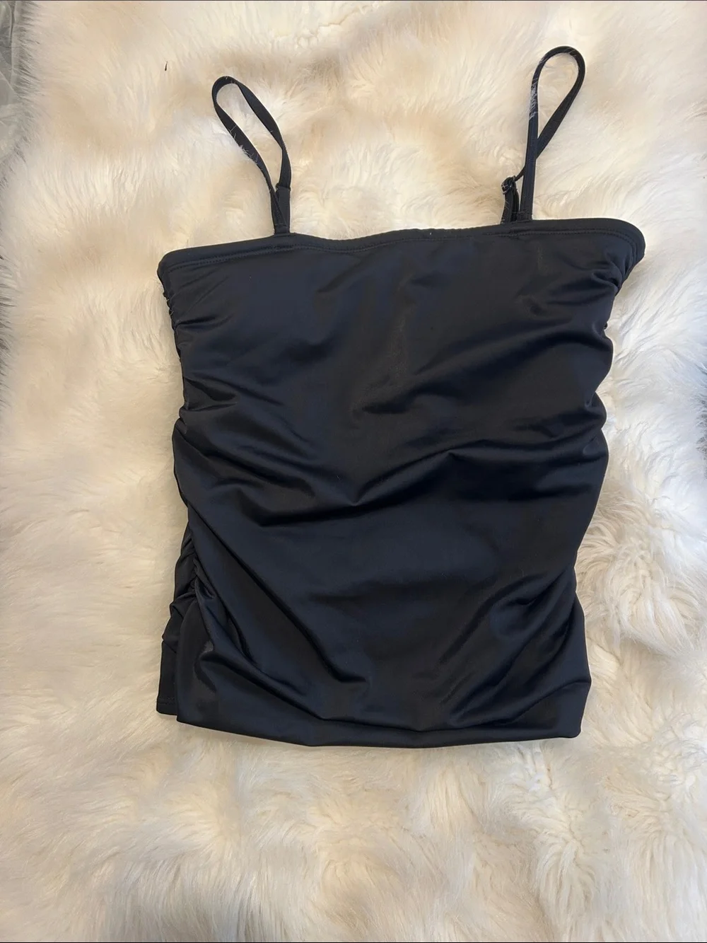 VENUS Black Strapless Tankini